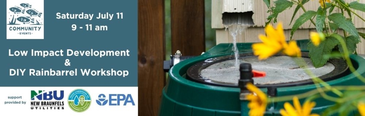 Low Impact Development + DIY Rain Barrels