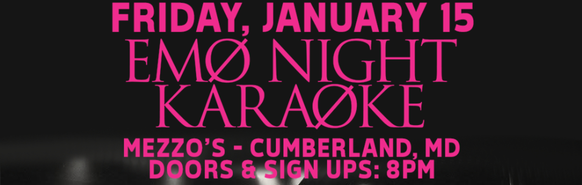 EMO KARAOKE FLYER
