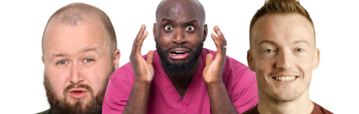 Karens Comedy Birmingham Ft Freddy Quinne, Ricky Balshaw, and Michael akadiri
