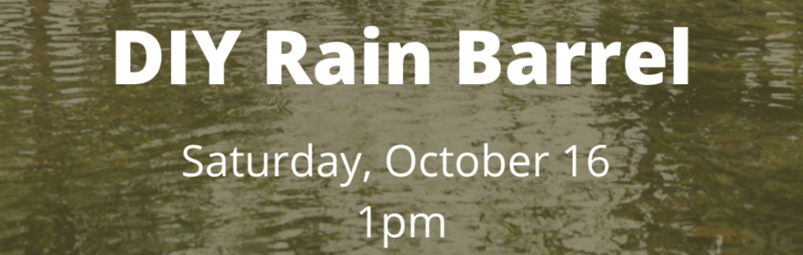 Native Landscaping 101 Series: DIY Rain Barrel Workshop