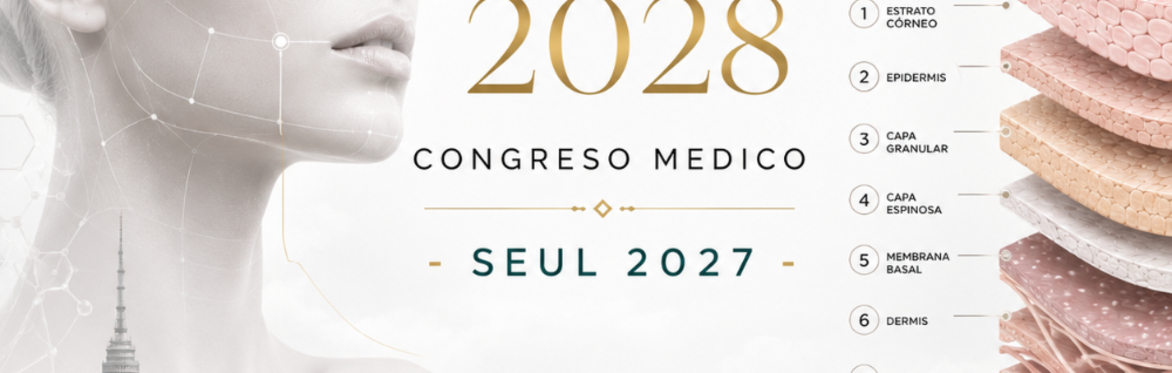 Rostro 2028 · Congreso Médico Internacional · Arquitectura del Rostro Regenerativo · Seúl 22-27 Abril 2027