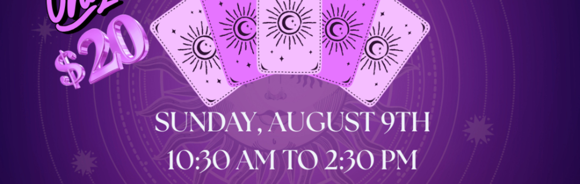 Tarot Readings with Mystical Megan, Sunday, August 9th