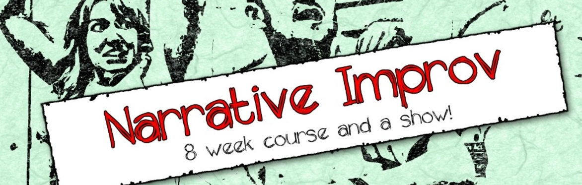 3 woodcut images of improvisers, on green.