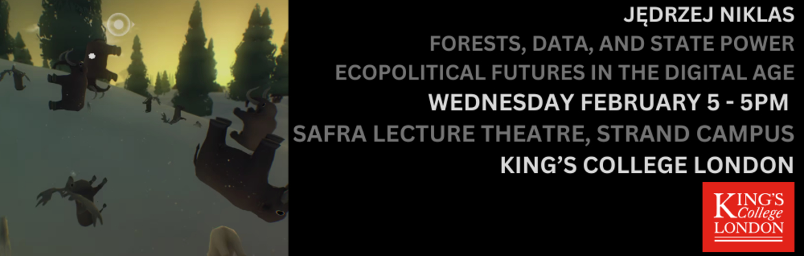 Jędrzej Niklas - Forests, Data, and State Power: Ecopolitical Futures in the Digital Age