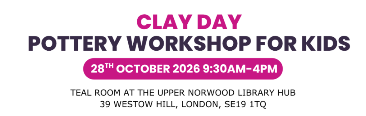 🏺✨ Clay Day: Pottery Workshop for Kids! ✨🏺