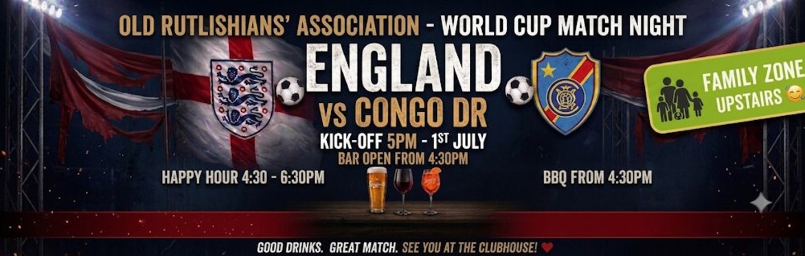 World Cup - England vs. Congo DR