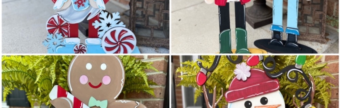 DIY Holiday Porch Sign Workshop