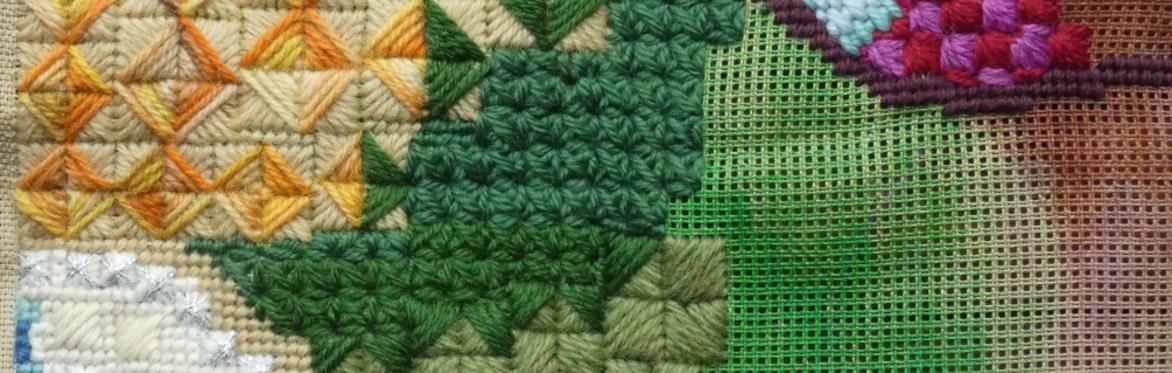 WORKSHOPS: Bringing in the Green - Introduction to Needlepoint