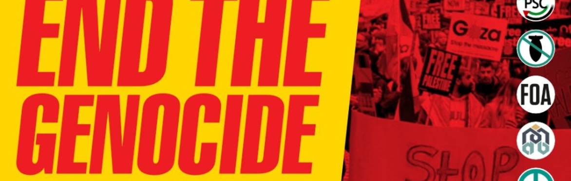 Bristol coaches to National March for Gaza - End the Genocide - Stop Arming Israel
