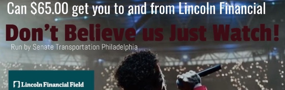 BRUNO MARS🌹Round-Trip Shuttle to🎵Lincoln Financial Field