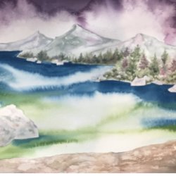 Class | Art with Dana Childs | Lovely Lake Tahoe