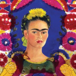 A self-portrait of Frida Kahlo