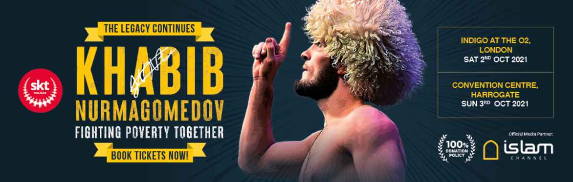 London - Khabib NurMagomedov - The Legacy Continues - SKT Welfare fundraiser