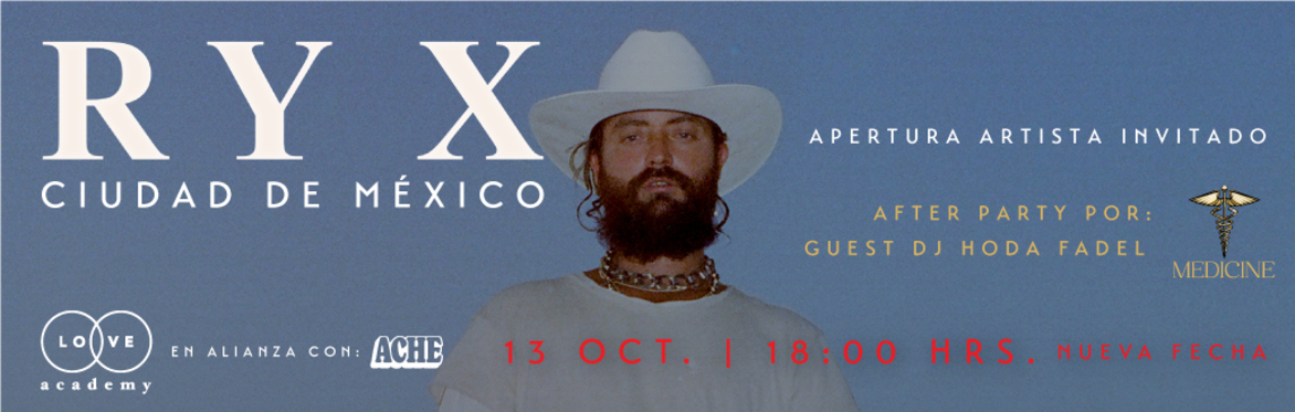 RY X — Live CDMX (2nda Fecha)