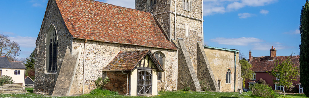 A guided walking tour of historical Duxford village, 2 church visits, and an optional lunch at the delicious Cafe 19