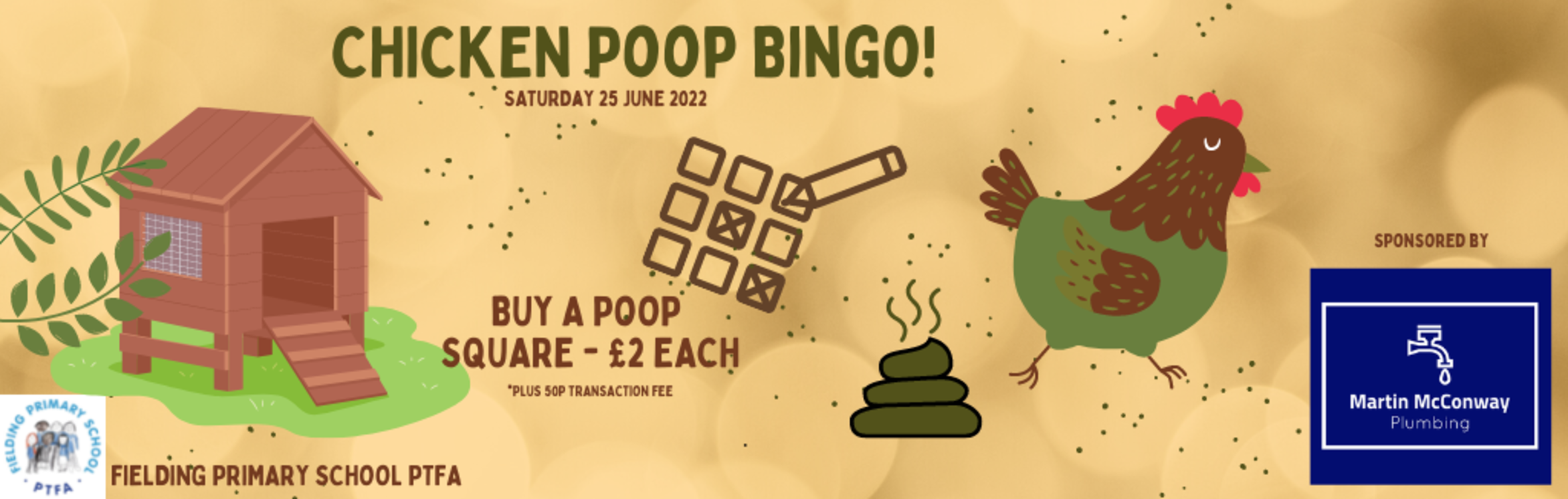 Poop Tickets POOP SQUARES now only available in at Fair – Chicken Poop Bingo 2024 ...