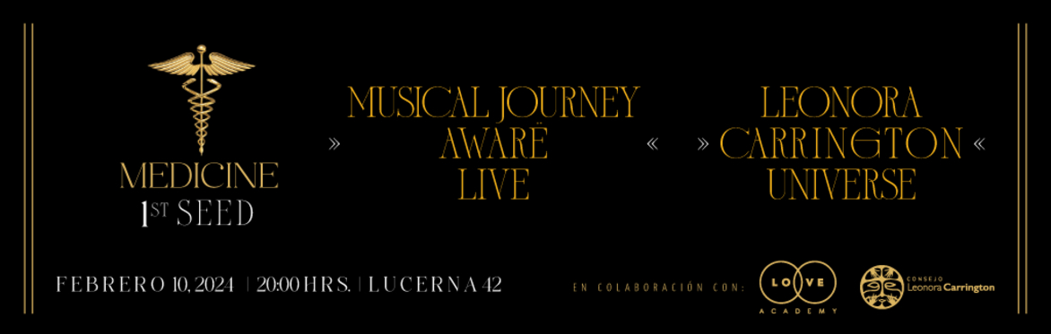 Q  SYMPHONY Musical Journey by  AWARË LIVE & LEONORA CARRINGTON Universe  = Medicine 1st Seed
