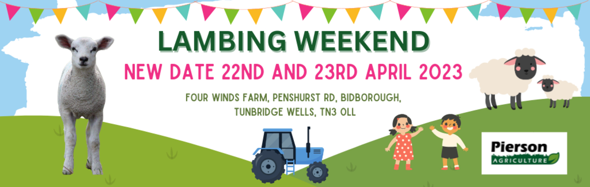 Four Winds Farm  Lambing Weekend Sat 22 & Sunday 23rd April- PLEASE NOTE NEW DATE