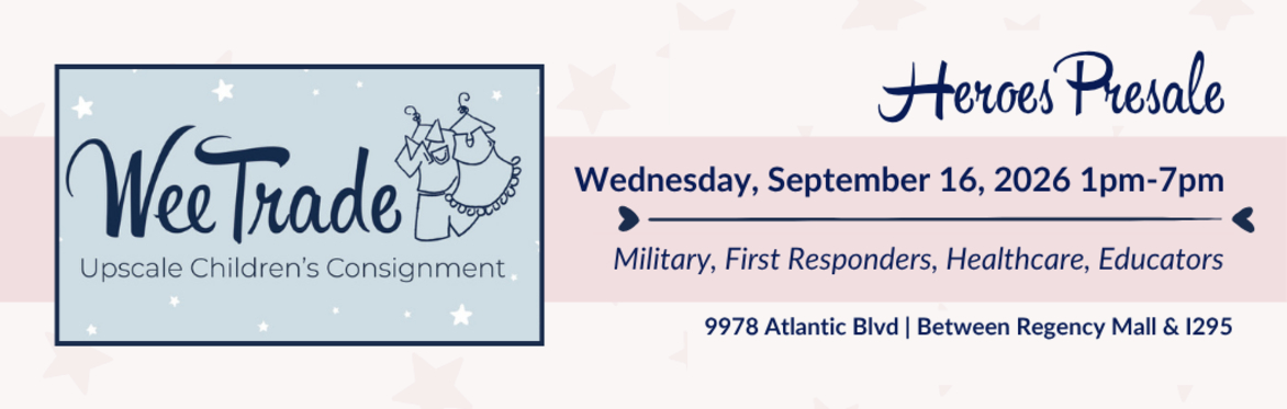 WeeTRADE Children's Consignment Event-Hero Presale