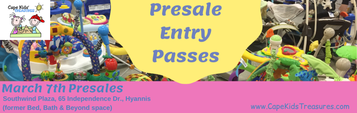 Cape Kids' Treasures Charity Presale Passes