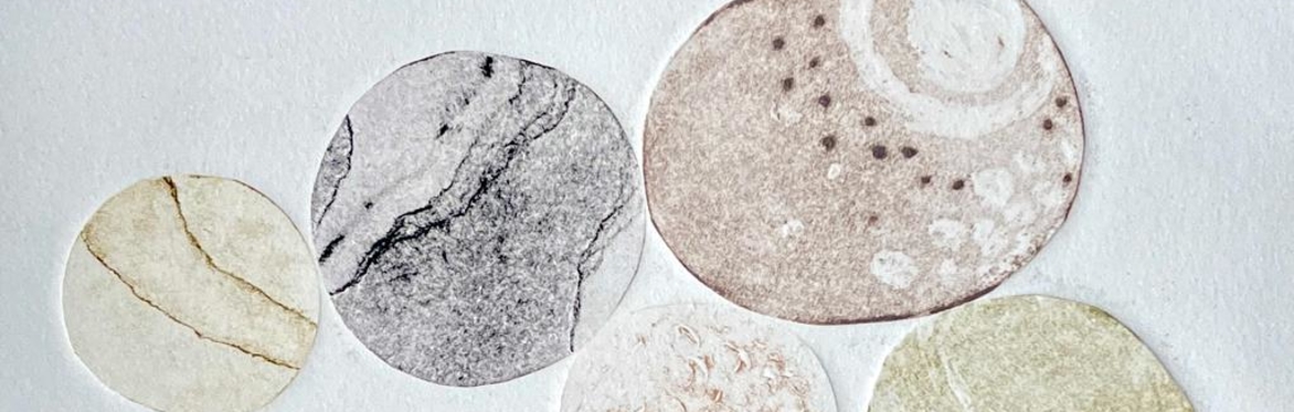 Beach Pebble Prints with Wendy Lloyd [ref: #7410]