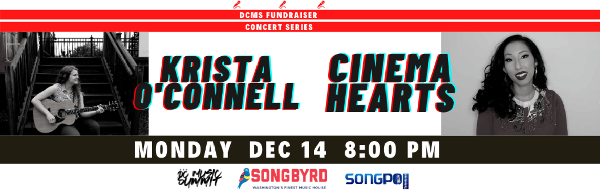 DC Music Summit Concert Series Fundraiser  — Krista O'Connell and Cinema Hearts