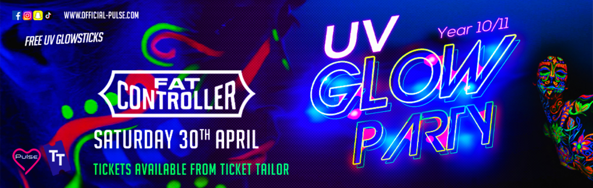 Pulse presents: The UV Party @ Fat Controller, Adelaide