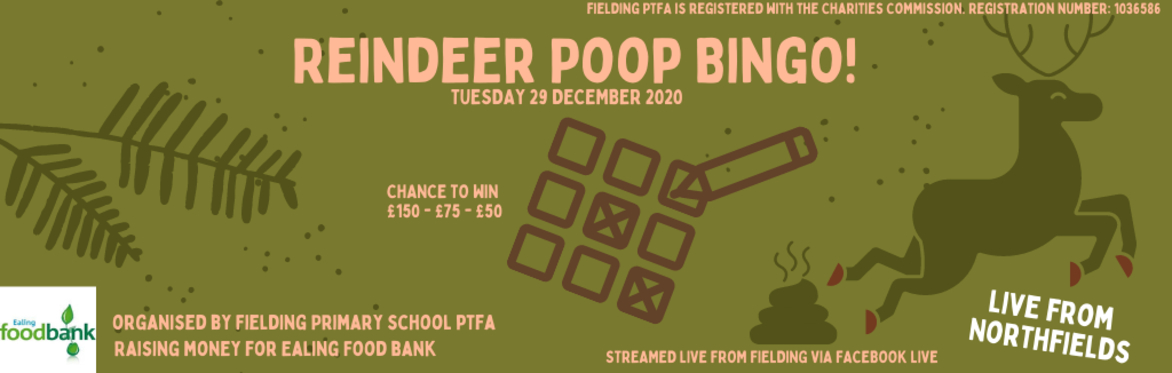 Reindeer Poop Bingo