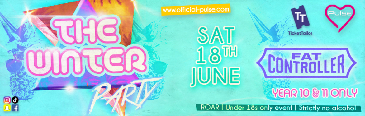 Pulse presents: The Winter Party @ Fat Controller, Adelaide