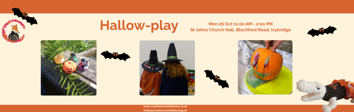 Hallow-Play - Half Term Halloween Fun - Family Event - Ivybridge
