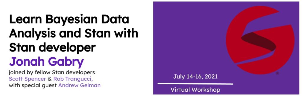Learn Bayesian Data Analysis and Stan with Jonah Gabry [Virtual]