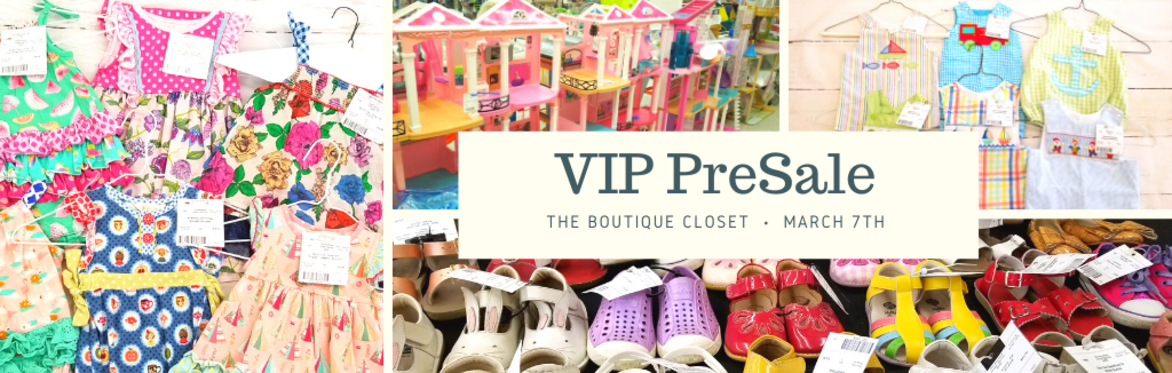 VIP PreSale - The Boutique Closet
