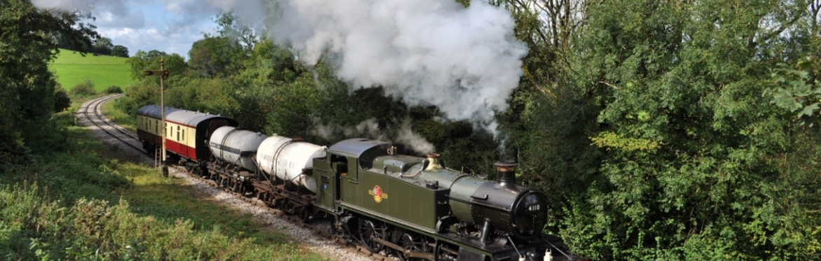 4110 at the West Somerset Railway