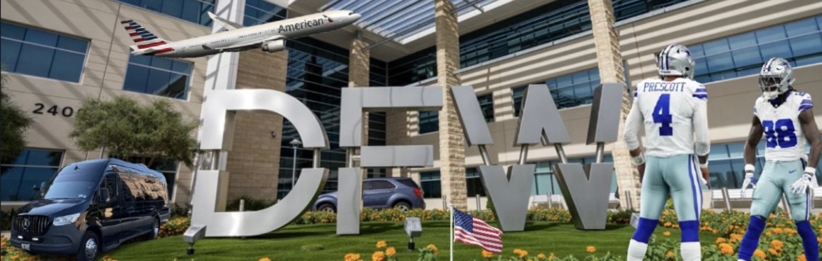Round-Trip Shuttle to 2026🤠Dallas Cowboys Game DFW Airport✈️to AT&T Stadium