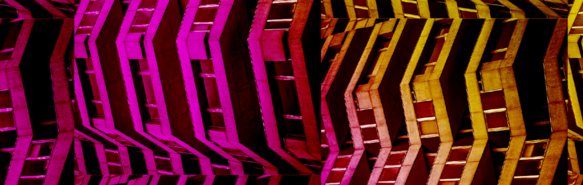 Croydon tower block in striking colours