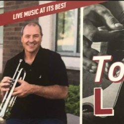 Tom Burt on stage at Wedges Creek!