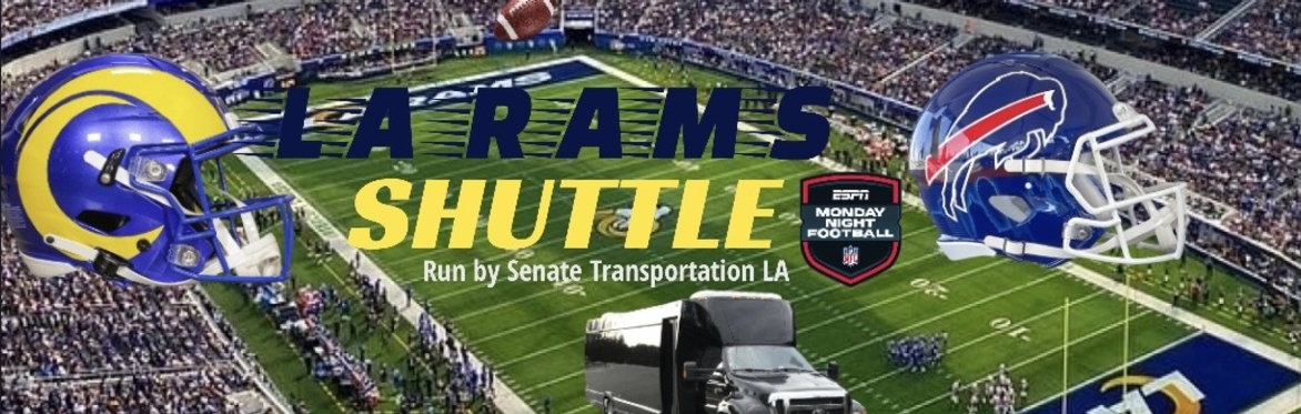 Round-Trip Shuttle(WEEK 5) BILLS🔵🔴vs LA RAMS🟡MNF