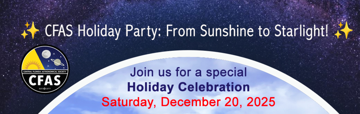 ✨ CFAS Holiday Party: Sunshine to Starlight! ✨
