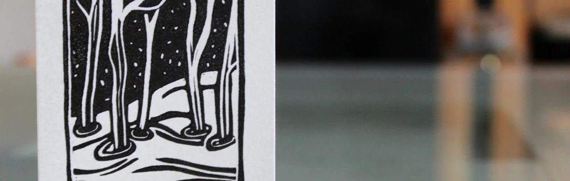 Festive Lino Printing