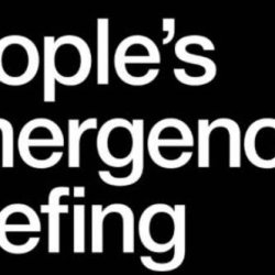 Peoples Emergency Briefing - Aberteifi.
