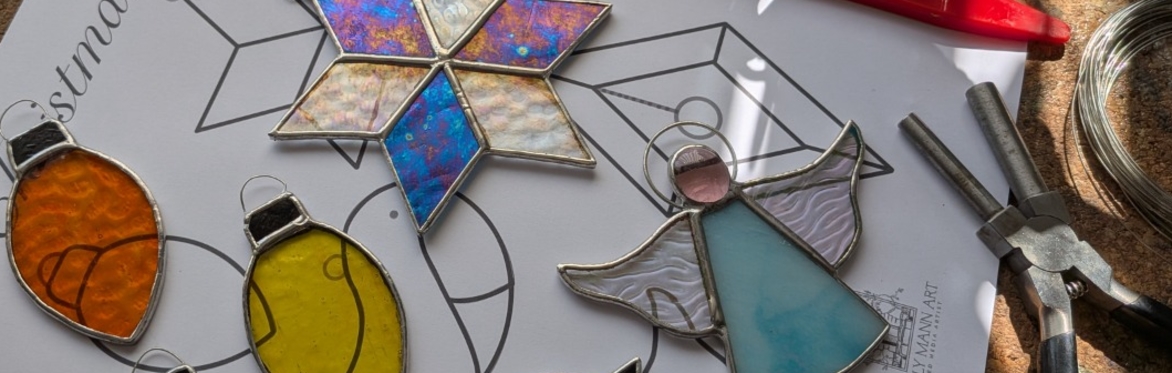 Stained Glass Christmas Decorations – 3hr Taster Session