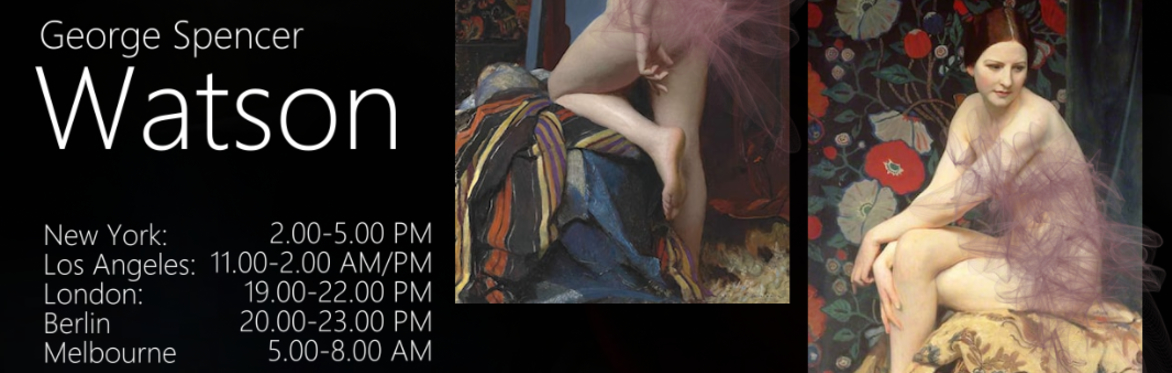 THEMED session inspired by the art of Watson, 3 hours with Anee/ Sunday April 21st /  2.00 -5.00 PM EDT New York