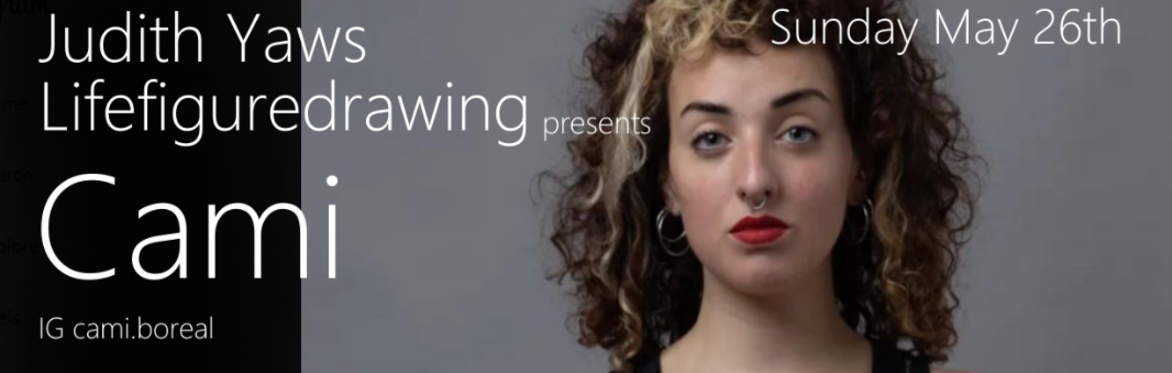 POSES 3 up to 20 min poses with Cami / Sunday May 26th 7-9 PM EDT New York