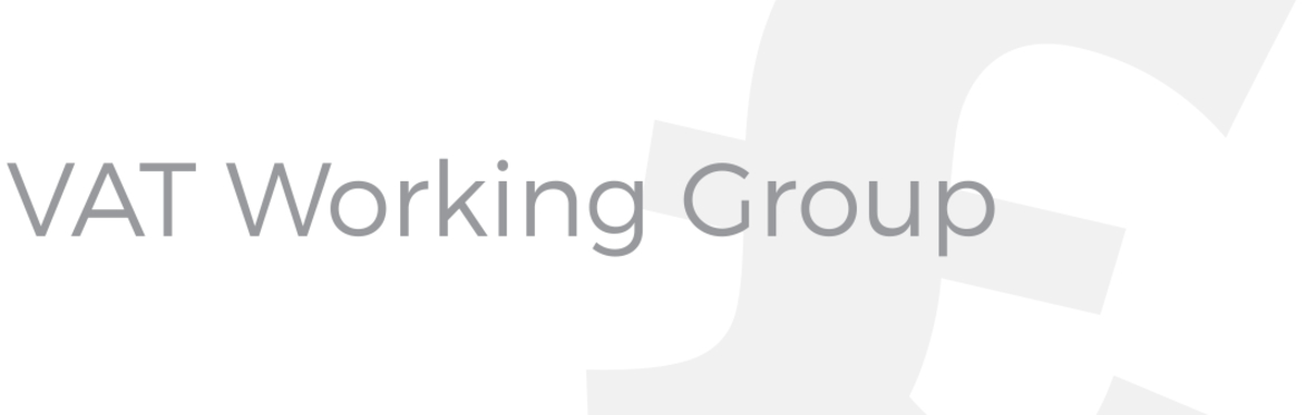 VAT Practical Issues Working group meeting