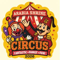 Arabia Shrine Circus 2026 Merchandise