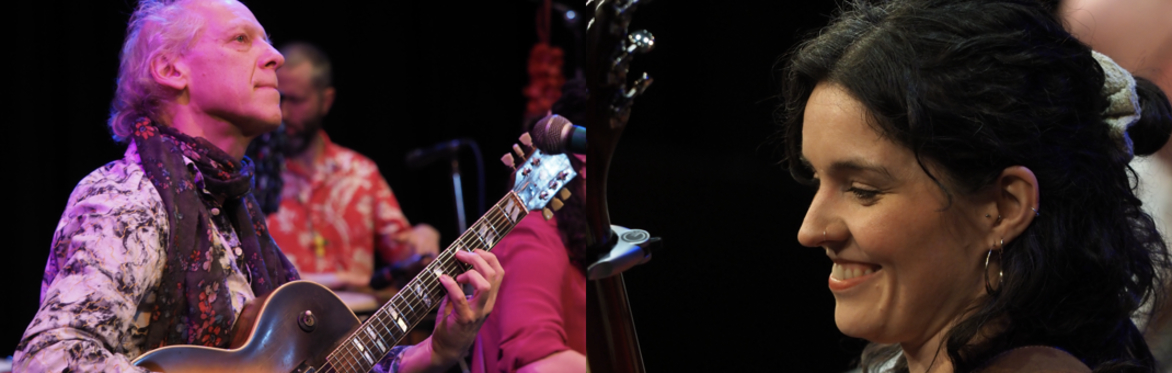 Image of the artists - guitarist and vocalist