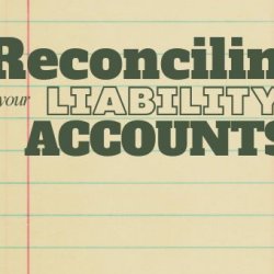 Reconciling Liability Accounts