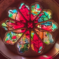Image of Abney Park Chapel's rose window