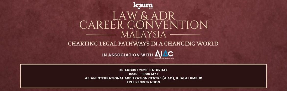 KPUM Law & ADR Career Convention