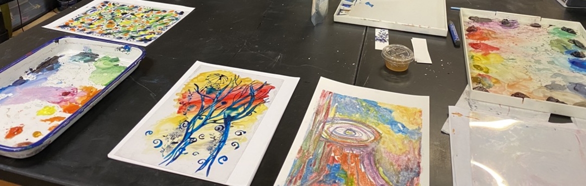 Watercolor Monotype Workshop